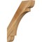 Ekena Millwork 4"W x 22"D x 28"H Olympic Rough Sawn Knee Brace, Western Red Cedar BRC04X22X28OLY00RWR - alternate 1
